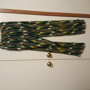 Zara geometric print pants size small